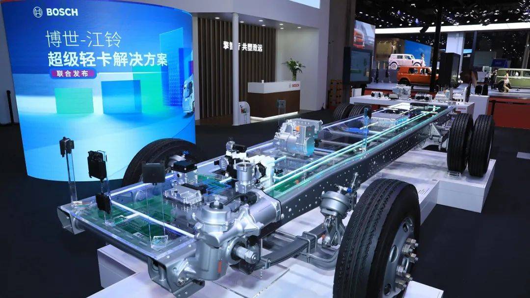 輕卡電驅橋5月將量產!博世攜手江鈴打造的超級輕卡有何亮點?