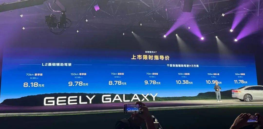 吉利銀河A7,這次要干一票大的?