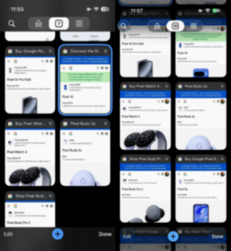 Chrome 成為谷歌首個支持蘋果 iOS 26“液態(tài)玻璃”的 iPhone 應(yīng)用 圖片