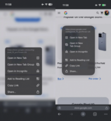 Chrome 成為谷歌首個支持蘋果 iOS 26“液態(tài)玻璃”的 iPhone 應(yīng)用 圖片