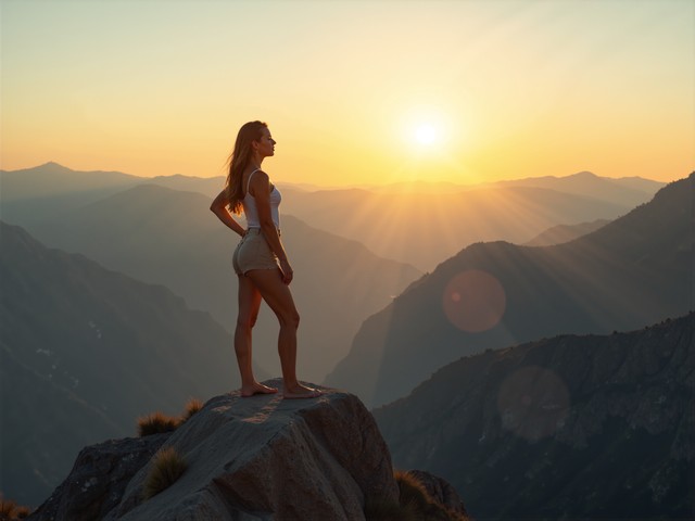 女子參加荒野求生14天瘦成閃電。