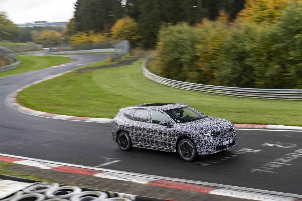 國產(chǎn)新世代BMW iX3正進行紐北賽道例行測試:全球標準,駕趣升維